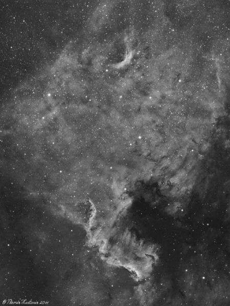Ngc 7000 Ha North America Nebula.