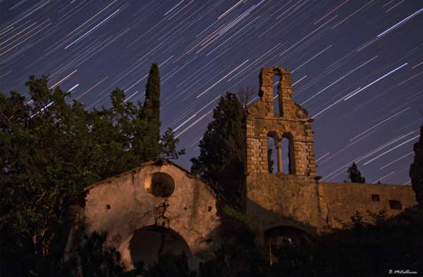 Αστρικά Ίχνη στο Μοναστήρι Παναγίας Αρκουδίλα 1700μΧ