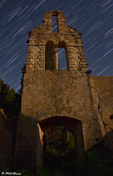 Αστρικά Ίχνη στο Μοναστήρι Παναγίας Αρκουδίλα 1700μΧ