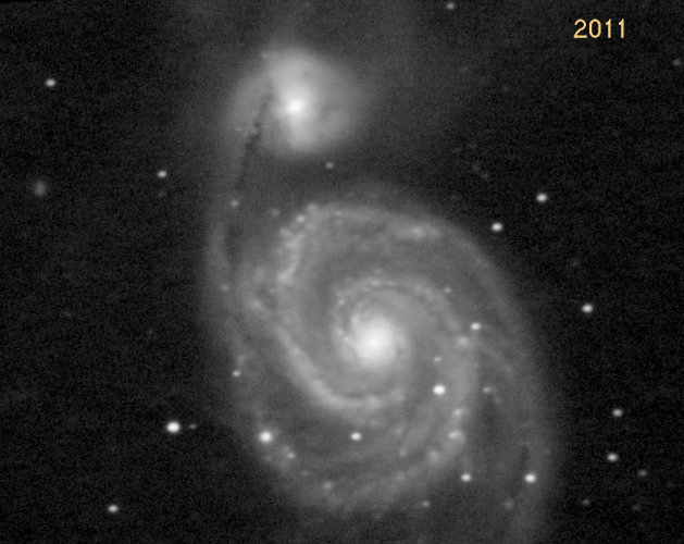 Γαλαξιας Μ-51 Supernova 2011
