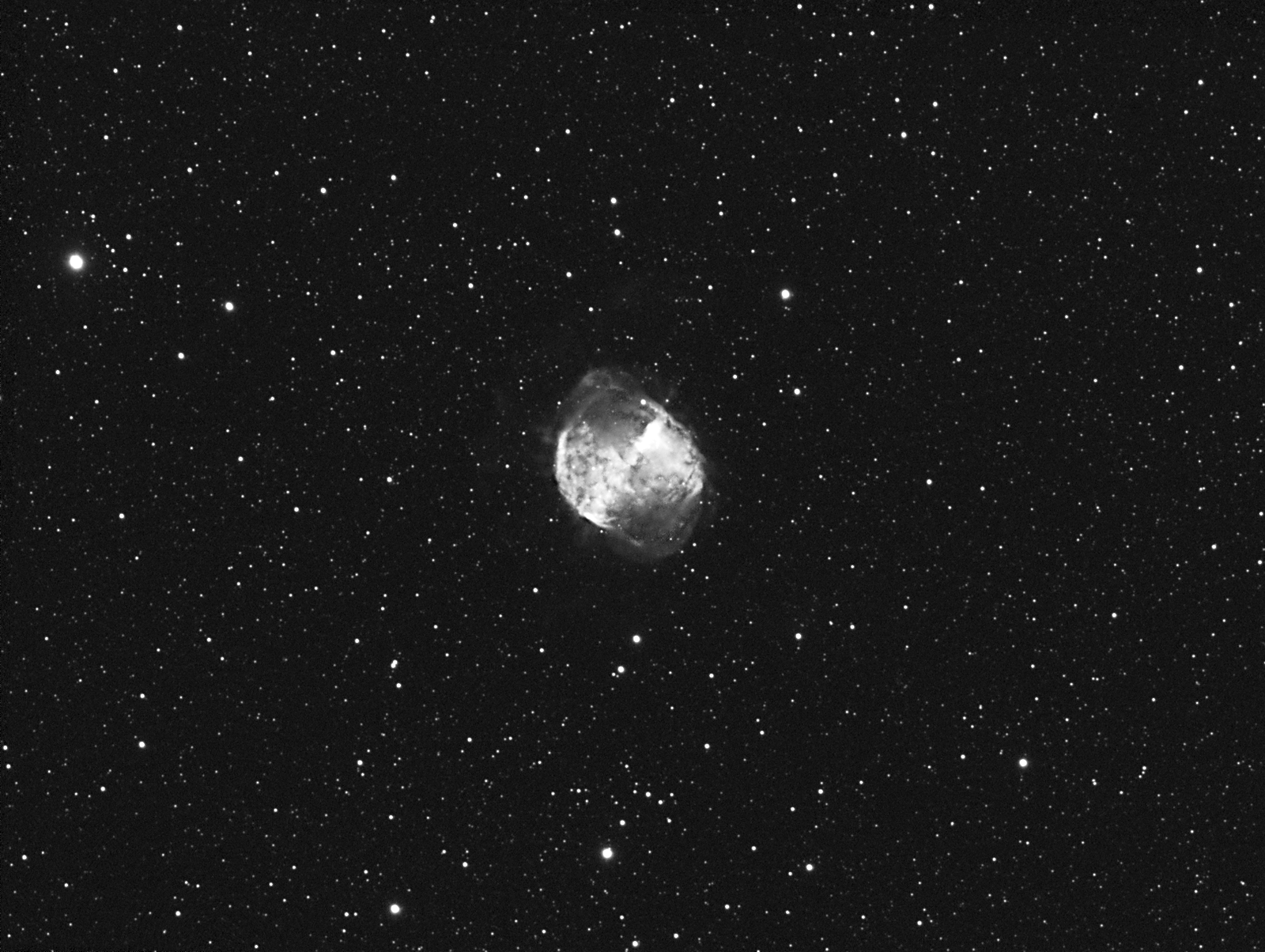 Messier 27 πρώτη προσπάθεια σε Ha
