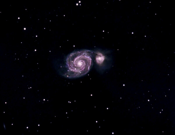 Περισσότερες πληροφορίες για το "Μ51 Whirlpool Galaxy"