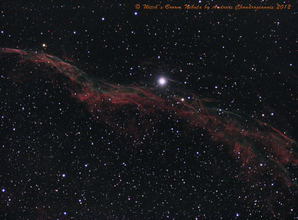 Περισσότερες πληροφορίες για το "The Witch''s Broom Nebula(ngc 6960)"