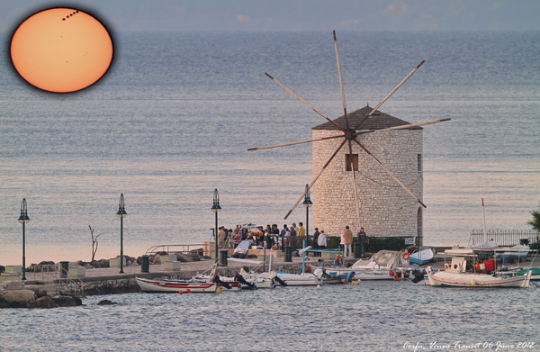 Venus Transit 2012 - Corfu