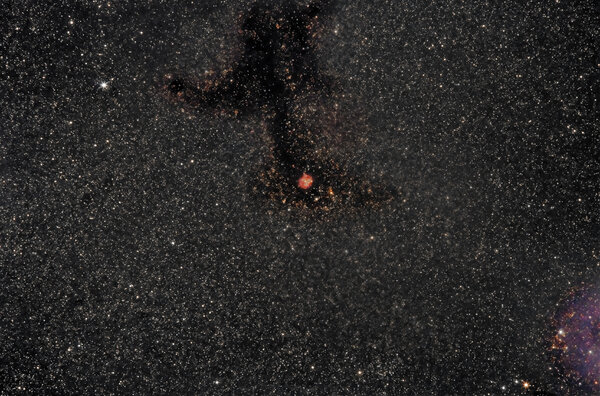 Νεφέλωμα Κουκούλι (cocoon Nebulae)- Ic 5146 και Barnard-168