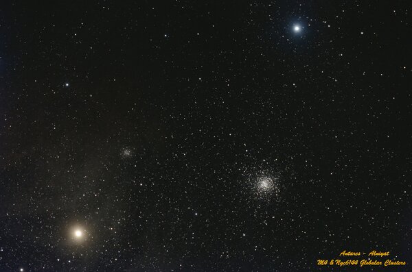M4 - Ngc6144 - Antares - Alniyat