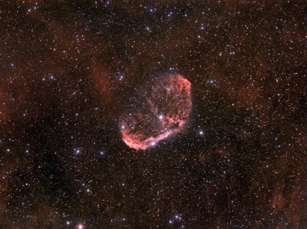 Ngc6888 Ha, Oiii Palette