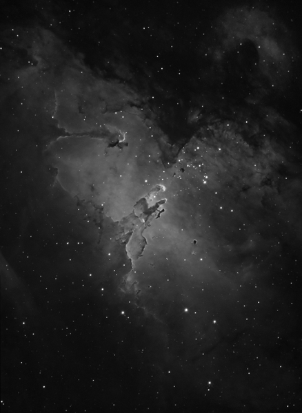 M 16 The Eagle Nebula(in Ha)