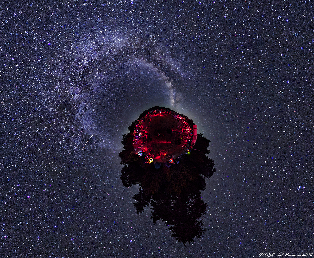 Γαλαξίας, 6η ΠΕΕΑ, Όρος Πάρνων - My Little Planet Panorama