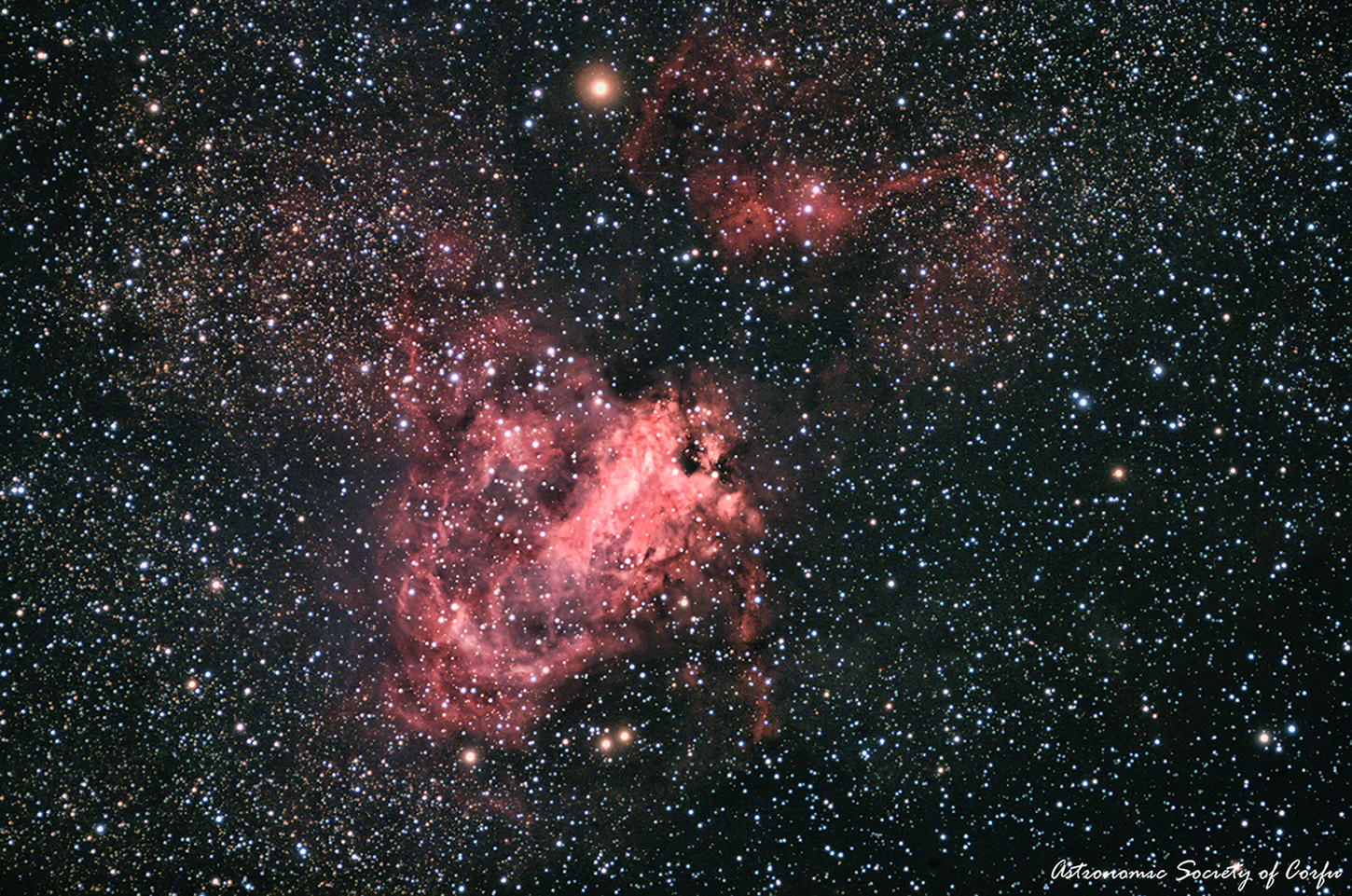 Omega Nebula, Messier17, Ngc6618