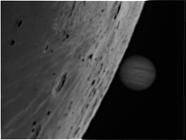 Occultation Lunar- Jupiter  2012-07-15