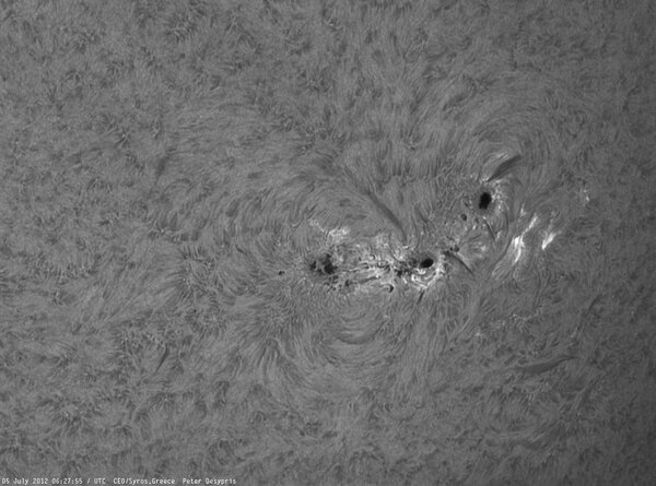 Active Region 11515 οn 05-07-2012