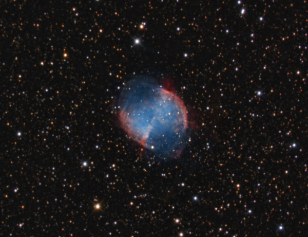 M27 - Dumbbell Nebula - Halrgb