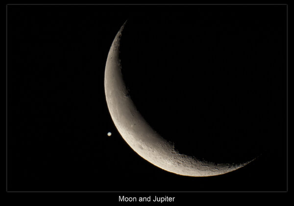 Moon & Jupiter