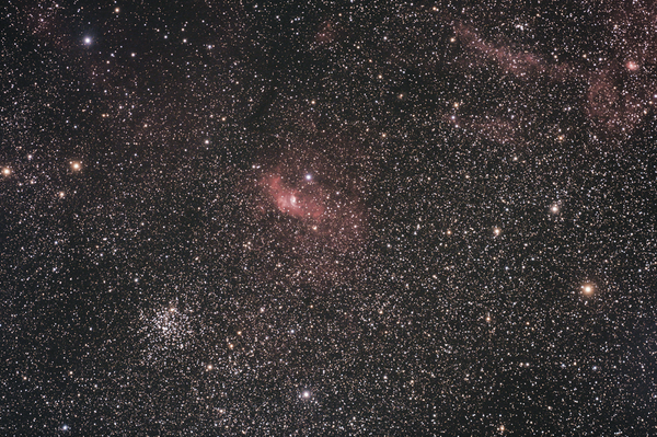 Ngc 7635 Bubble Nebula - M52 Open Cluster