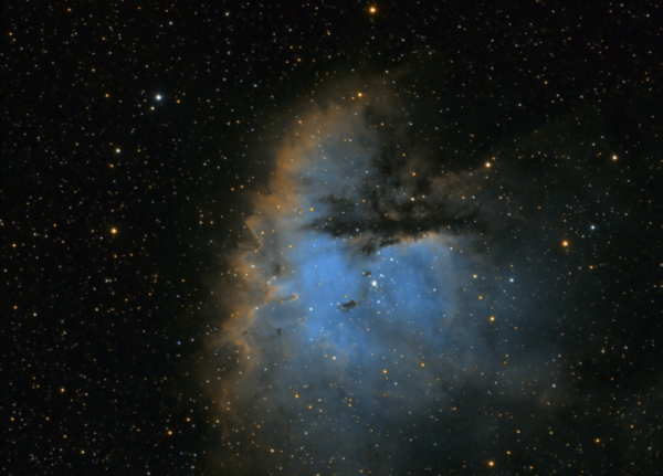 Ngc281 - Pacman Nebula Moded Hst Pallete