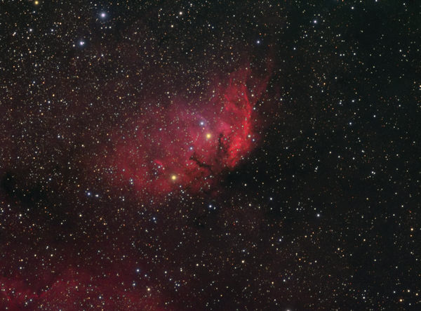 Sh2-101 Tulip Nebula In Hargb