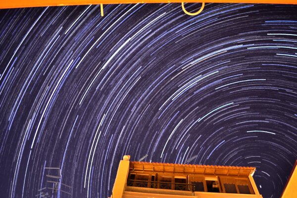 Θεσσαλονίκη Star Trails