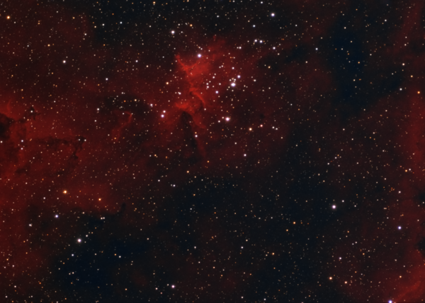 Melotte 15 (heart Of Heart Nebula Ic1805) Har-g-b