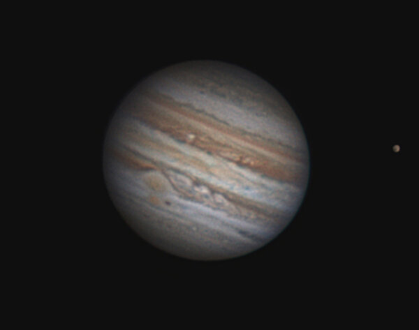 Jupiter And Ganymede   2012-09-15