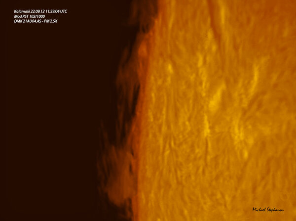 Eastern Prominences