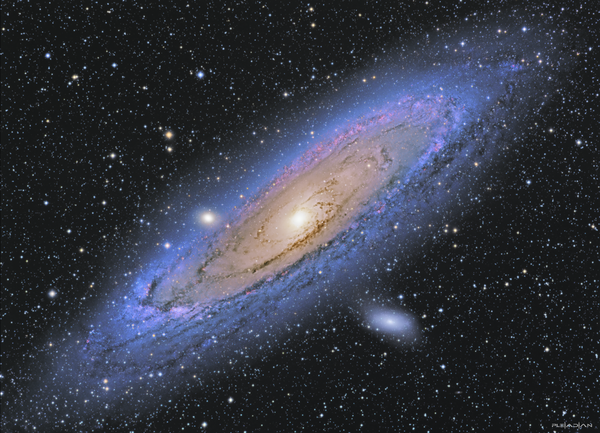 Περισσότερες πληροφορίες για το "M31 - Andromeda Galaxy And Friends(LRGBHa)"