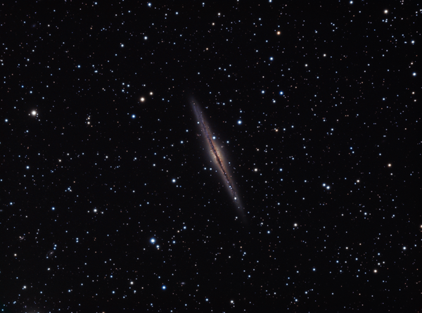 Ngc - 891 Edge-on Spiral Galaxy
