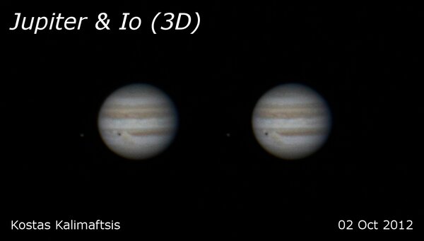 Jupiter & Io (3d)