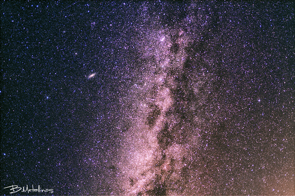 Milkyway - Cassiopeia & Andromeda Area