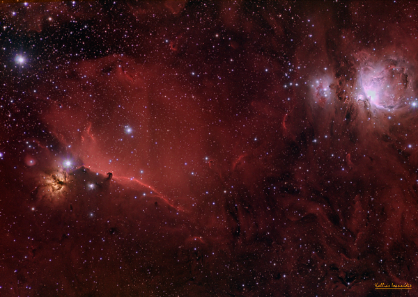 Περισσότερες πληροφορίες για το "Great Orion Nebula + Horse Head Nebula"