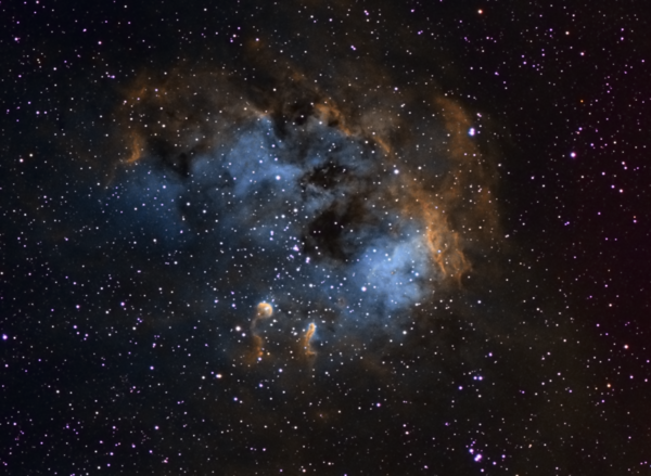 Tadpoles Nebula Ic410 Ngc 1893 Modified Hst Pallete