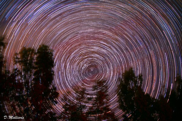 Startrails, 4-1-2013