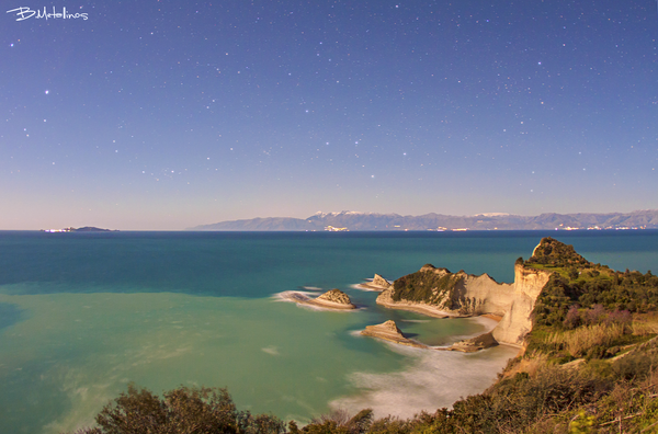 Cape Drastis By Night