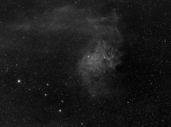 Ic405 Flame Nebula (ha)