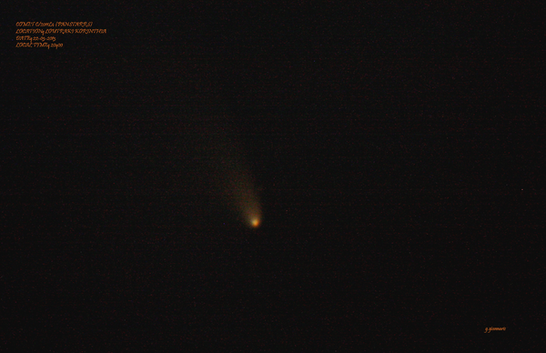 Comet C/2011l4(panstarrs)