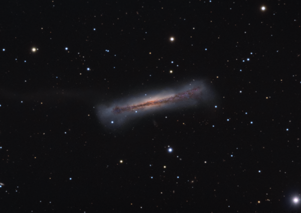 Ngc - 3628 Sandwich Galaxy
