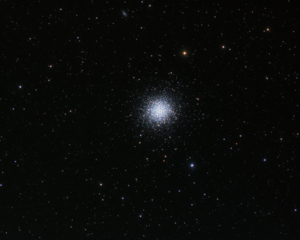M13 (ngc 6205, Great Globular Cluster In Hercules + Ngc6207 )