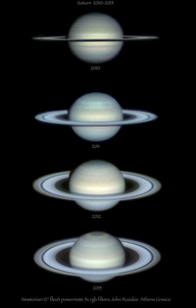 Saturn Rings  2010-2013