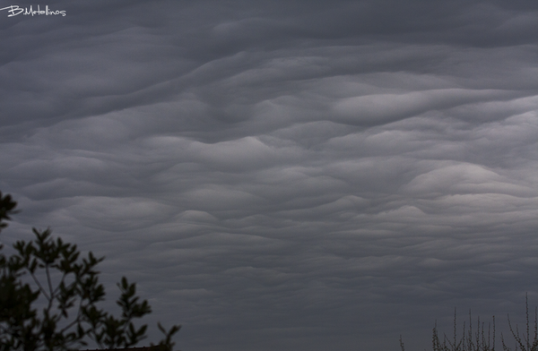 Mammatus Clouds Over Corfu