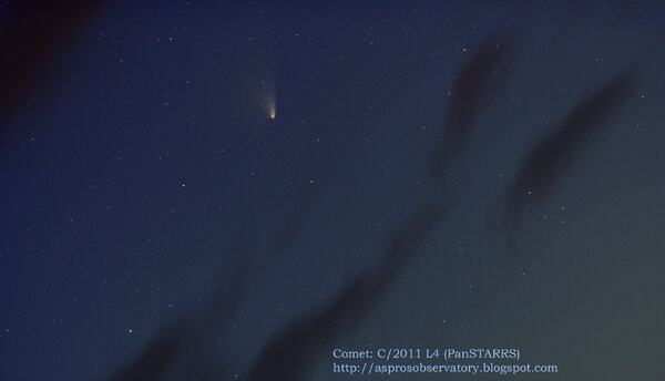 Κομήτης C/2011 L4 (panstarrs)