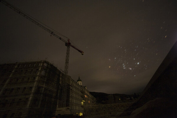 Orion Rising In Mt Athos