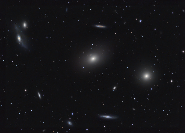 M84 M86 Ngc4438 And Companions