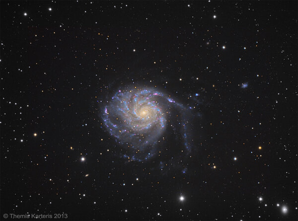 Messier 101 Lrgb
