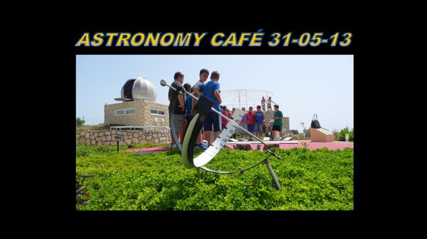 Επίσκεψη σχολείου στο Astronomy Cafe της Ρόδου