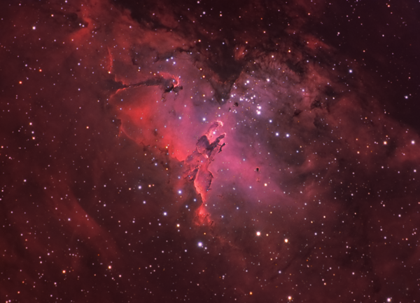 M16 - The Eagle Nebula (halrgb)