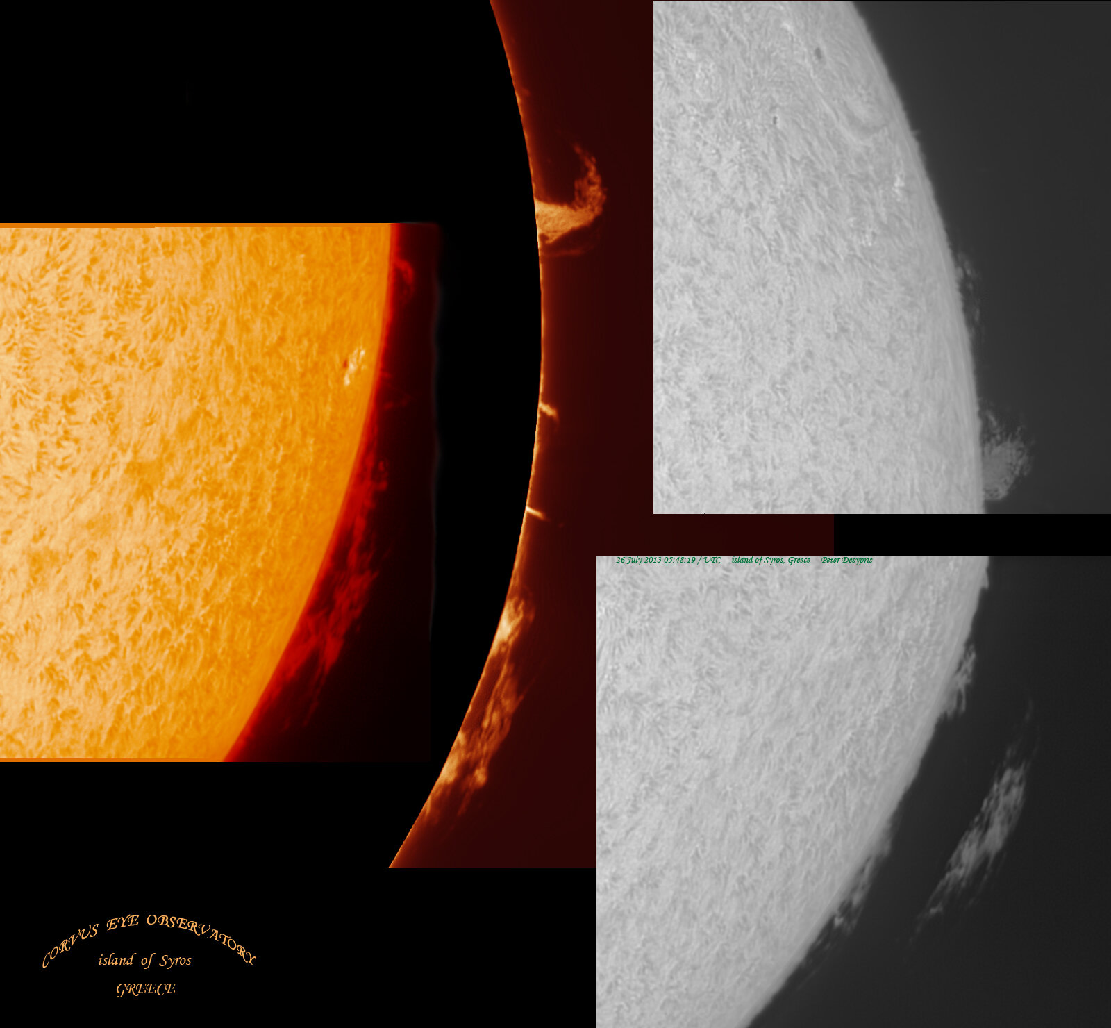 Floating Prominence