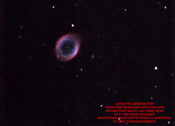 M57 Test Image Mak6" - Asi 120 Mc