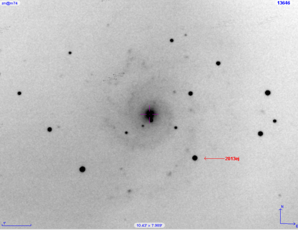 Supernova στον Μ74
