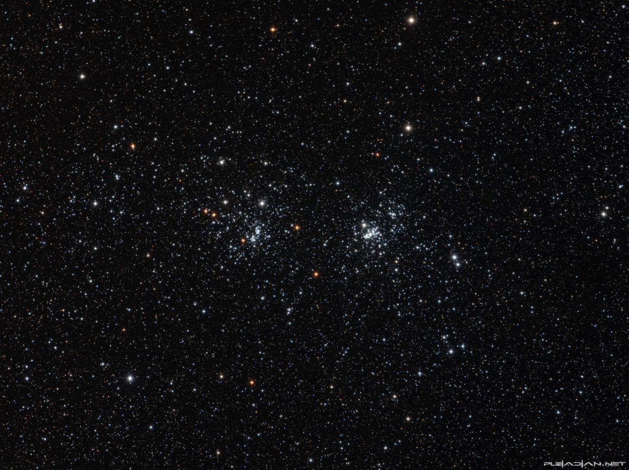 Ngc869 And Ngc884- The Double Cluster In Perseus