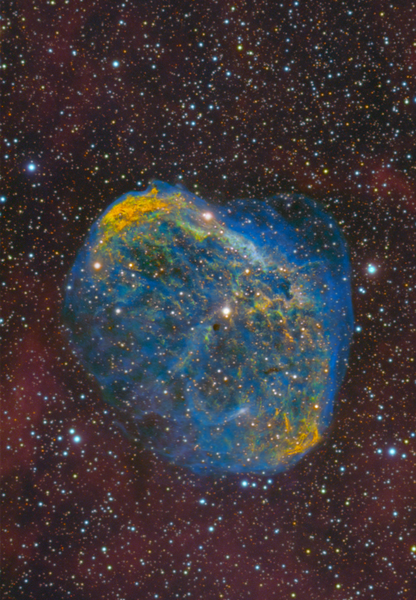 Ngc - 6888 The Crescent Nebula (haoiiisiilrgb)